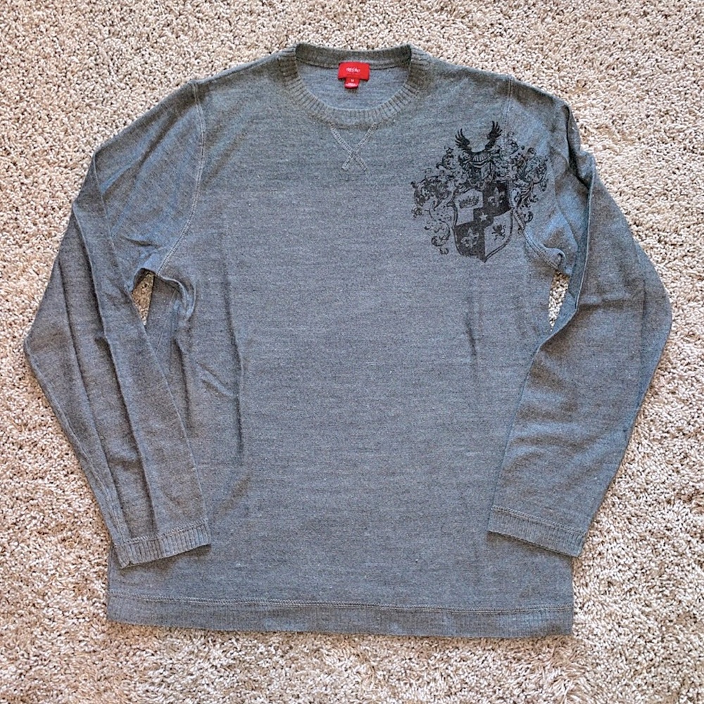 Like new gray Mossimo lightweight sweater size medium
